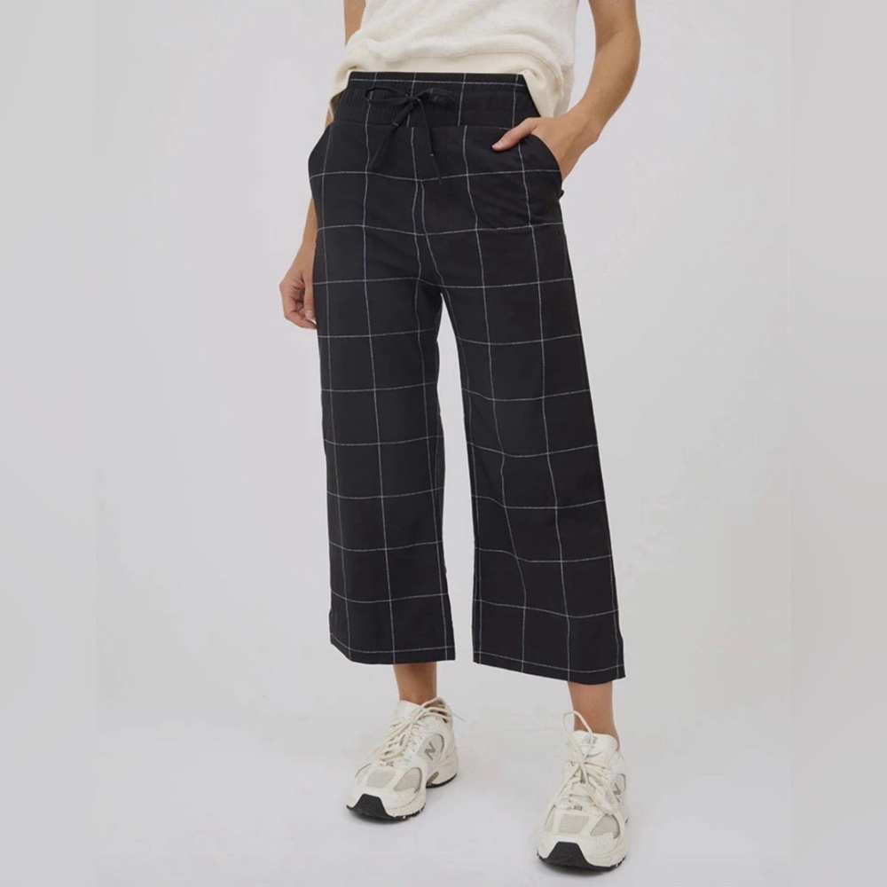 Audrey Wide Leg Cropped Pant - SP